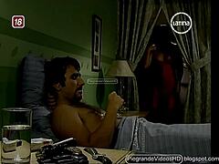 TATIANA ASTENGO STRIPS NAKED IN DJANGO FOR PERUVIAN FANS