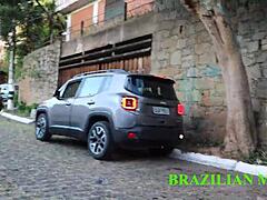 heart pounding as monster black cock fucks milf through sheer dress