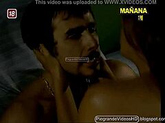 TATIANA ASTENGO STRIPS NAKED IN DJANGO FOR PERUVIAN FANS