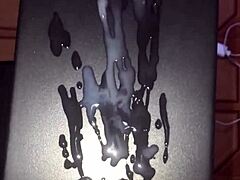 whoa this skinny solo dude strokes his huge monster cock to massive cumshot 💦🍆