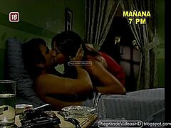 TATIANA ASTENGO STRIPS NAKED IN DJANGO FOR PERUVIAN FANS