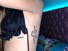 imagine your sexy latina neighbor teasing with toy deep in her tight hole