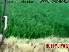 desi girlfriend rides boyfriend cock tight pussy outdoor public fuck