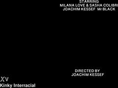 nasty milana love and sasha colibri crave huge black cocks for double penetration deepthroat ass to mouth