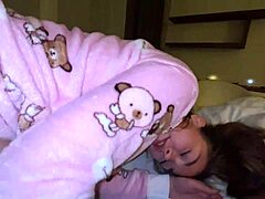 stepdad fucks me deep while chatting on phone with his clueless wife