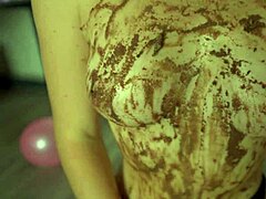 Perfect Ass Small Tits Girl Crushes Cake Mystery