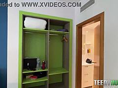 Petite Spanish Blonde Angelique Lapiedra Craves American Cock POV Desperately