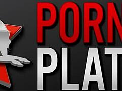 pervy leya falcon and busty brunettes throw dirty interracial lesbian toy party