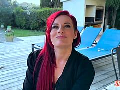 hey sally you sexy redhead slut get that ass fucked hard