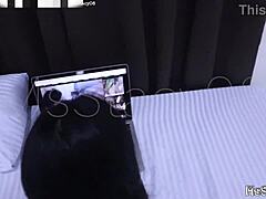 homemade filipina teen caught watching porn with big ass exposed