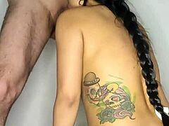 Ex sneaks cumshot into mouth