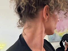 Hey intruder, caught jerking off to my big tits? Now fuck me doggystyle!