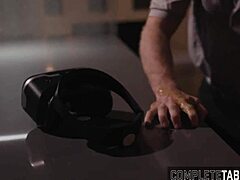 teen fingers pussy wildly before massive facial cum explosion hits her face