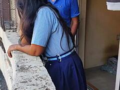 desi 18+ stepsis ashu begs stepbro for hardcore anal creampie at home