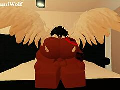 Beautiful Ebony Futanari Empties Huge Balls with Monster Black Cock