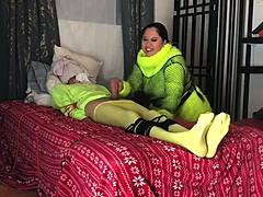 Straight Guy Tightly Bound And Edged To Four Ruined Orgasms