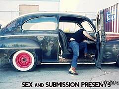 Ex-husband ties ex-wife up rough and pounds her bound fetish slave body!