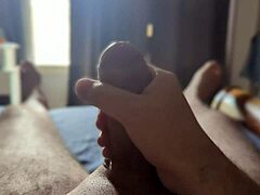 Amateur Bedroom Masturbation Glows Under Suggestive Sun Rays