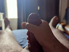 Amateur Bedroom Masturbation Glows Under Suggestive Sun Rays