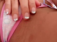 wet hermanastro joi makes hermanastra finger vagina close-up