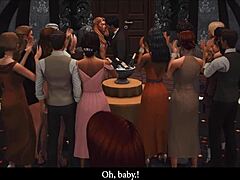 whoops shemale bride cheats anal creampie on stepdaughter's fiance pre-wedding