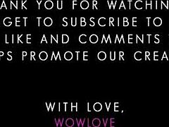 Stepsister Sneaks Stepbrother Into Panties as Boyfriend Waits Outside Bedroom Door