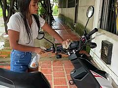 Fucking Another Latina in My Living Room!