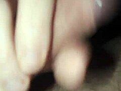 Monster Cock Throbs as Amateur Masturbates Intensely During Porn Viewing