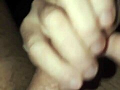 Monster Cock Throbs as Amateur Masturbates Intensely During Porn Viewing