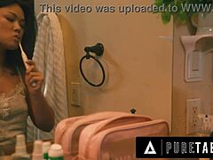 petite asian lulu chu caught peeking masturbating ripped clothes voyeur dilf neighbor drilled deepthroat