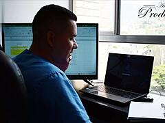 hey slutty housewife, ready for this monster cock to stretch your huge milf pussy?