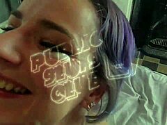 gym bunnies annabel lee cumcyborg turn nightclub into public bunny dancing slut fest