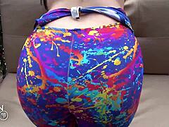 Chubby LATINA Jennifer Rojas RIDES THICK COCK Outdoor Cowgirl