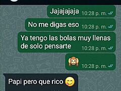 Teasing girlfriend with whatsapp leads to hot ass bounces