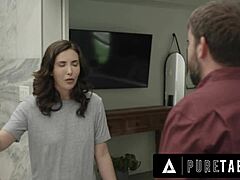 Casey Calvert trades pussy for big dick cure from stranger taboo