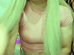 I can't get enough of Rosadita's hot transsexual crossdressing cock stroke