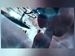 flextle bunny's homemade pov vr yoga self-suck closeup flexible tongue piercing collage