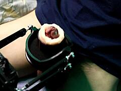 i ride my super masturbation machine moaning like crazy with power