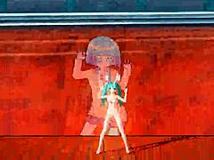 omg hatsune miku's full nude bunny alien costume 😍🔥