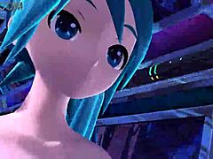 omg hatsune miku's full nude bunny alien costume 😍🔥