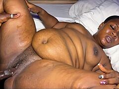 check out this bbw mistress bouncing her fat ass on cock doggystyle