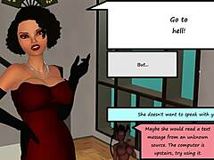 Corlan dives into z clover's hairy pussy at wild cumshot party