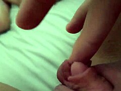 Watch this fat curvy milf finger her dripping wet huge pussy up close as massive clit head pulses in extreme orgasm