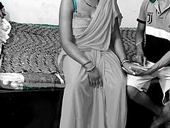 what happens when super sexy big tits bhabhi catches devar alone with wet pussy ready for creampie fuck?