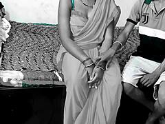 what happens when super sexy big tits bhabhi catches devar alone with wet pussy ready for creampie fuck?