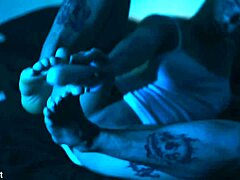 imagine emilly's feet so sweet you lick nylon toes barefoot close-up fetish goddess legs