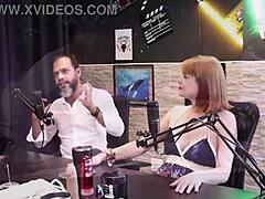 reh queen's tantric massage shines in sheer red