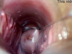 feel her pussy clench in intense vaginal orgasm?