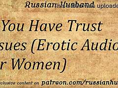 Papas dreckiger russischer Akzent lässt mich geil stöhnen