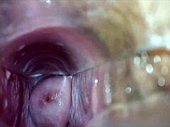 feel her pussy clench in intense vaginal orgasm?